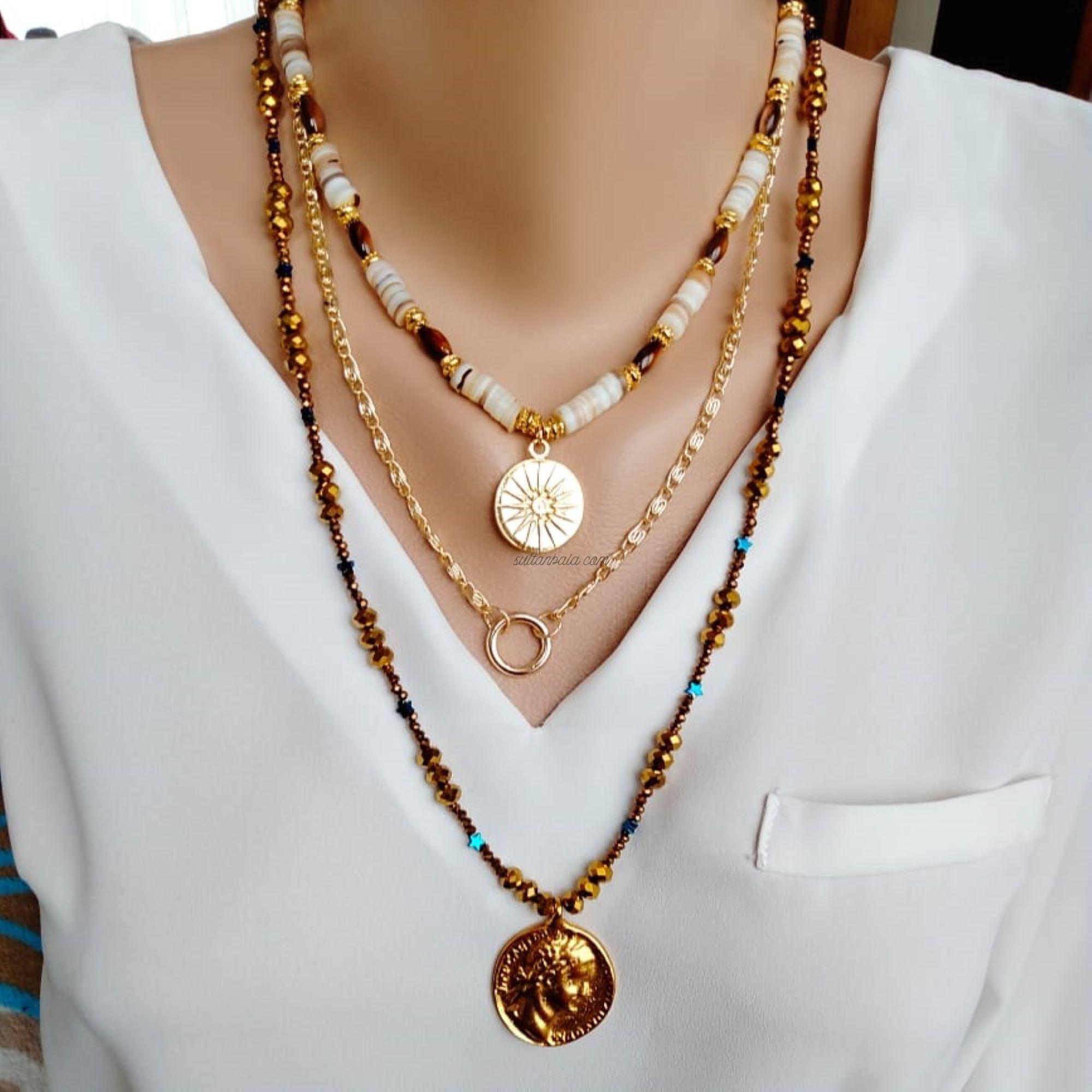 Pearl And Hematite The Necklace With The Locket Pearl And Hematite The Necklace With The Locket