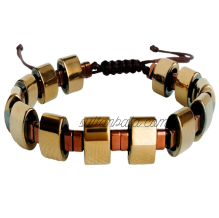 Large Hematite Bracelet For Men