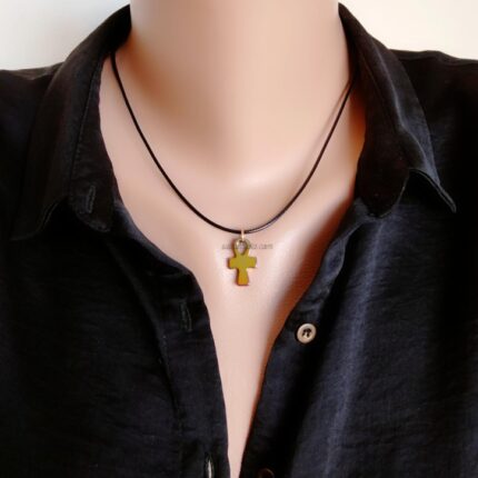 Hematite Ancient Egypt ANKH Symbol Necklace