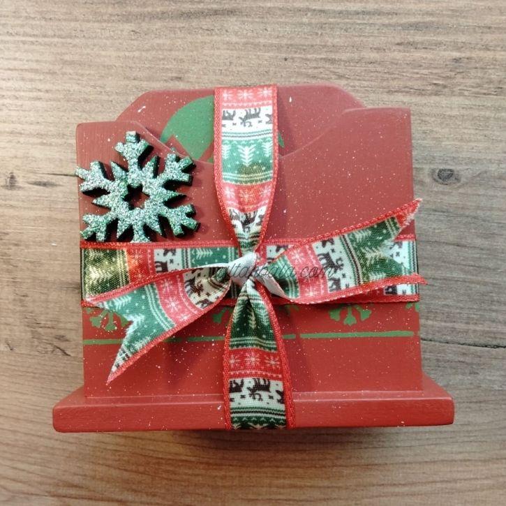 Handmade Reclaimed Wood Coaster Set Handmade Reclaimed Wood Coaster Set