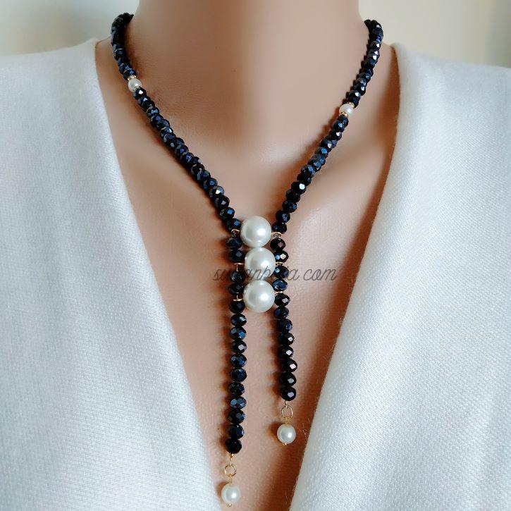 Unique Design 8mm Crystal Necklace Unique Design 8mm Crystal Necklace