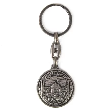Metal Antique Istanbul Keychain