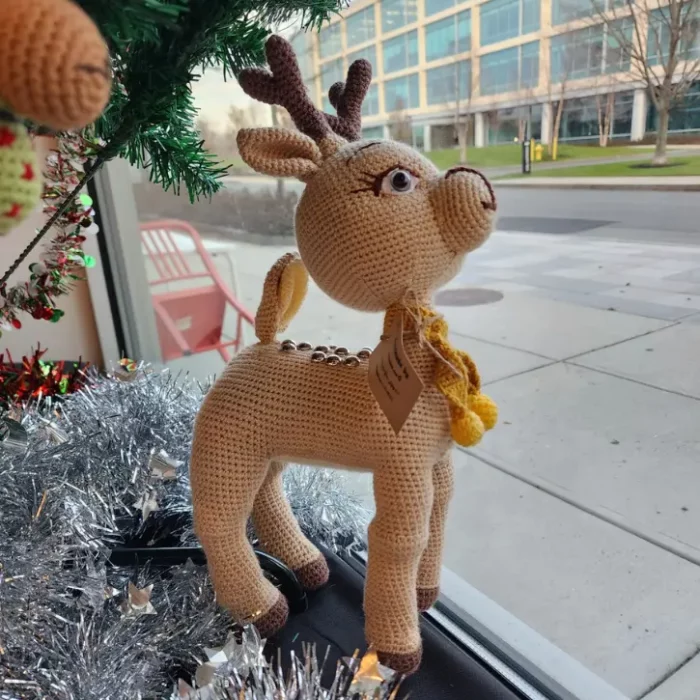 Christmas Amigurumi Reindeer
