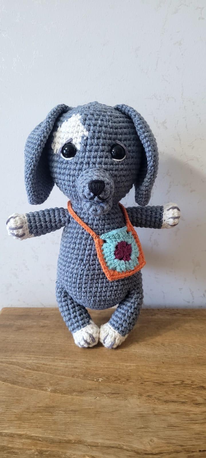 amigurumi donation dog