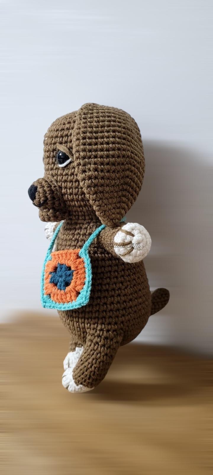 amigurumi donation dog